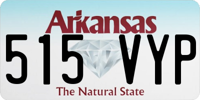 AR license plate 515VYP