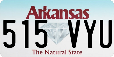 AR license plate 515VYU