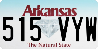 AR license plate 515VYW