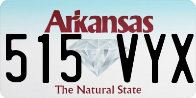 AR license plate 515VYX
