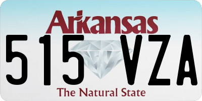 AR license plate 515VZA