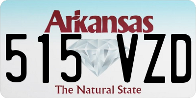 AR license plate 515VZD