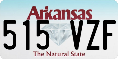 AR license plate 515VZF