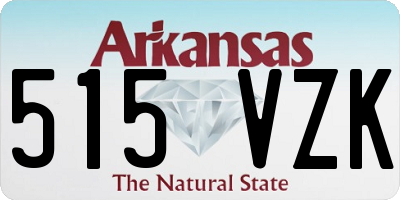 AR license plate 515VZK
