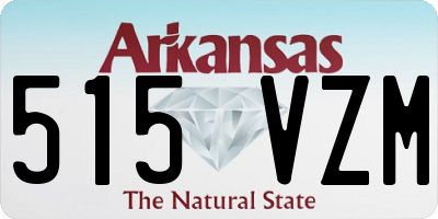 AR license plate 515VZM