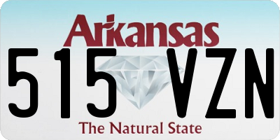 AR license plate 515VZN