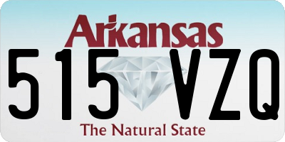 AR license plate 515VZQ