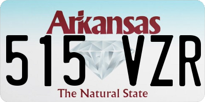 AR license plate 515VZR