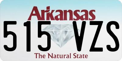 AR license plate 515VZS