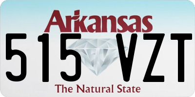AR license plate 515VZT