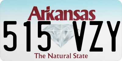 AR license plate 515VZY