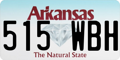 AR license plate 515WBH