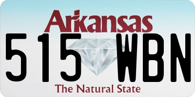 AR license plate 515WBN