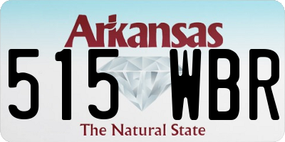 AR license plate 515WBR