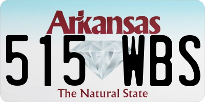 AR license plate 515WBS