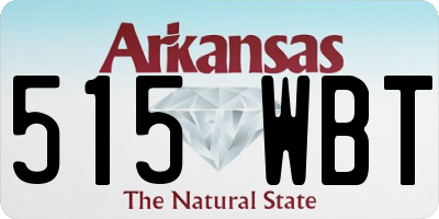 AR license plate 515WBT