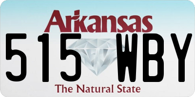 AR license plate 515WBY