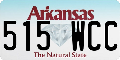 AR license plate 515WCC