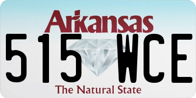 AR license plate 515WCE