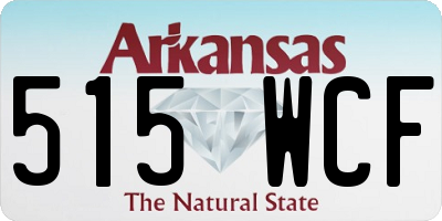 AR license plate 515WCF