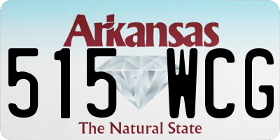 AR license plate 515WCG