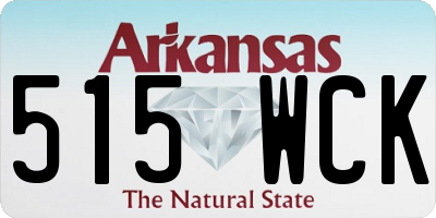 AR license plate 515WCK