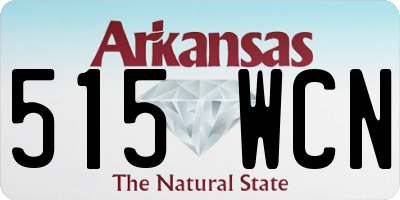 AR license plate 515WCN