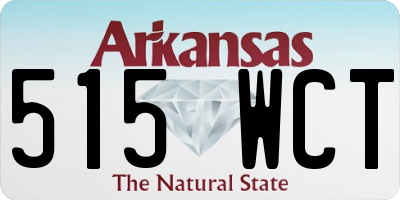 AR license plate 515WCT