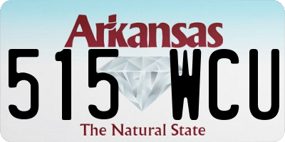 AR license plate 515WCU