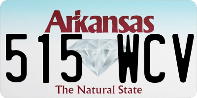 AR license plate 515WCV