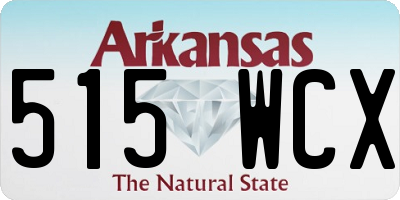 AR license plate 515WCX