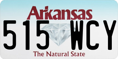 AR license plate 515WCY