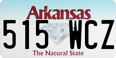 AR license plate 515WCZ