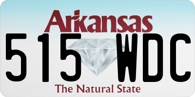 AR license plate 515WDC