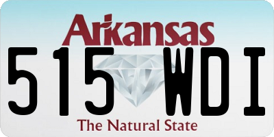 AR license plate 515WDI