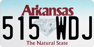 AR license plate 515WDJ