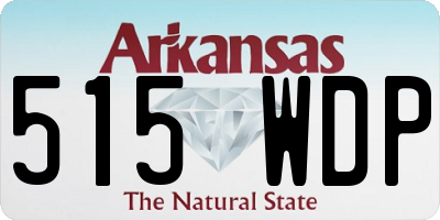 AR license plate 515WDP