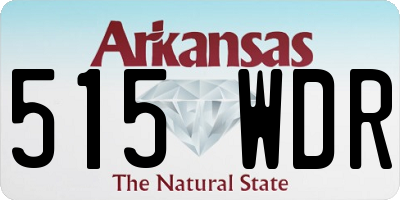 AR license plate 515WDR