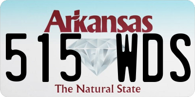 AR license plate 515WDS