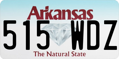 AR license plate 515WDZ