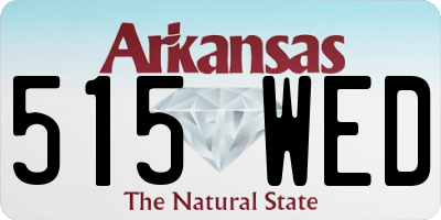 AR license plate 515WED