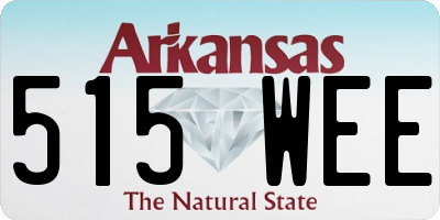 AR license plate 515WEE