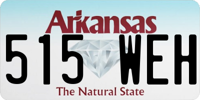 AR license plate 515WEH