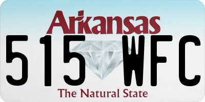 AR license plate 515WFC