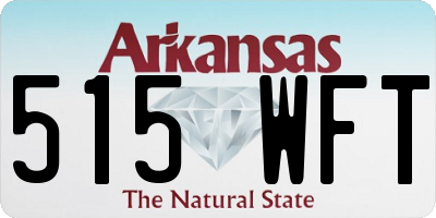 AR license plate 515WFT
