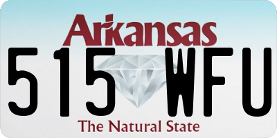 AR license plate 515WFU