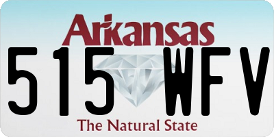 AR license plate 515WFV