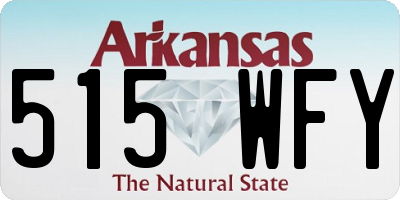 AR license plate 515WFY
