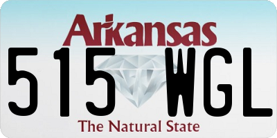 AR license plate 515WGL