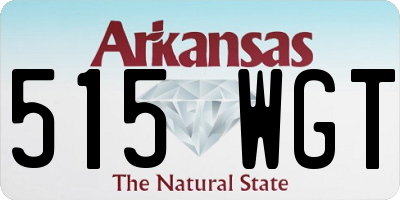 AR license plate 515WGT